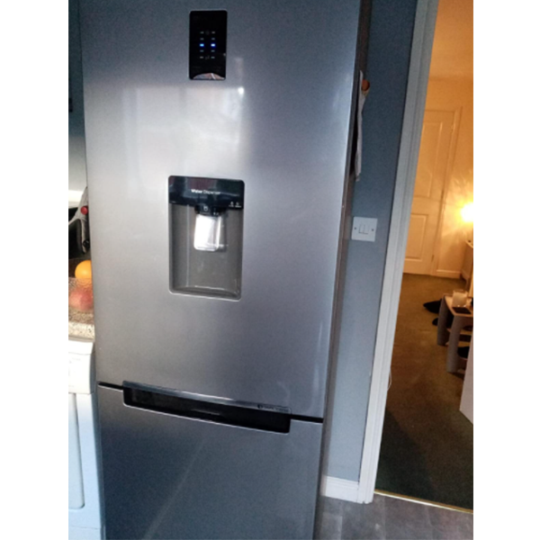 RB31FDRNDSA – freestanding – 308 litres – A+ – metallic fridge-freezer – fridge-freezers (freestanding, graphite, metallic, up-right, LED, glass, 308 litres) [Energy Class A+]