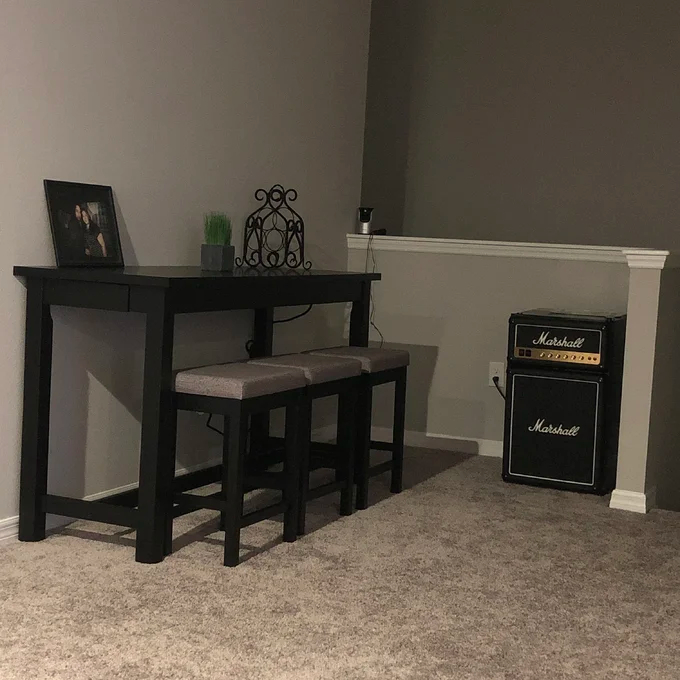 【Furniture】Haga 3 - Person Counter Height Dining Set