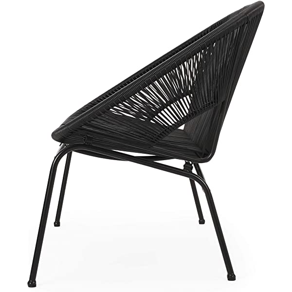 Christopher Knight Home 313522 Loveseat, Black