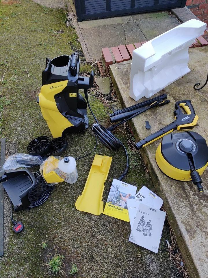 M167-Kärcher K 4 Power Control højtryksrenser til hjemmet Intelligent app-understøttelse