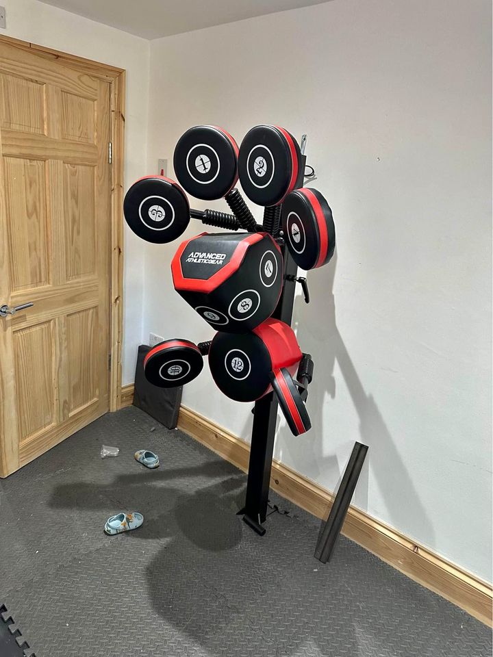 Boxing standing pads paid 1k!