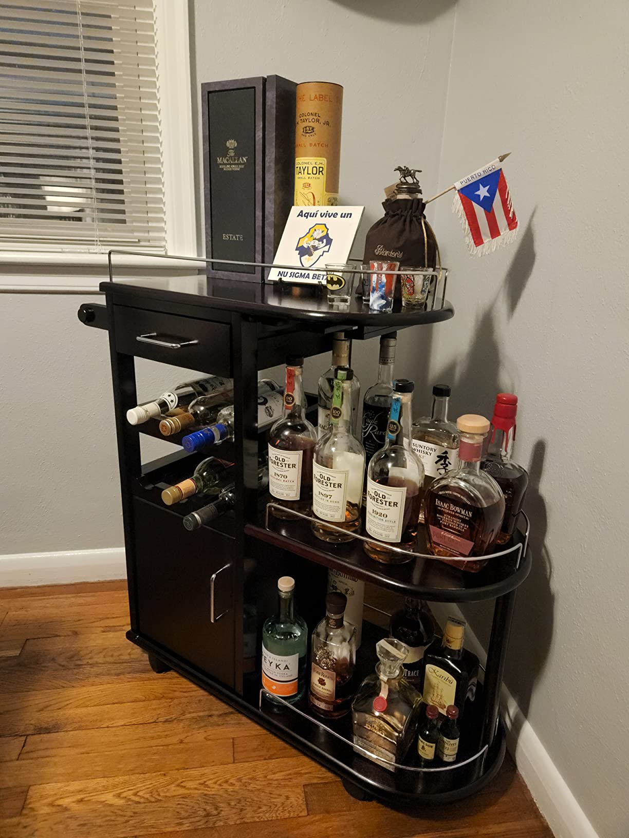 【Furniture】Winsome Trading, Inc. Jimmy Cart, Espreso