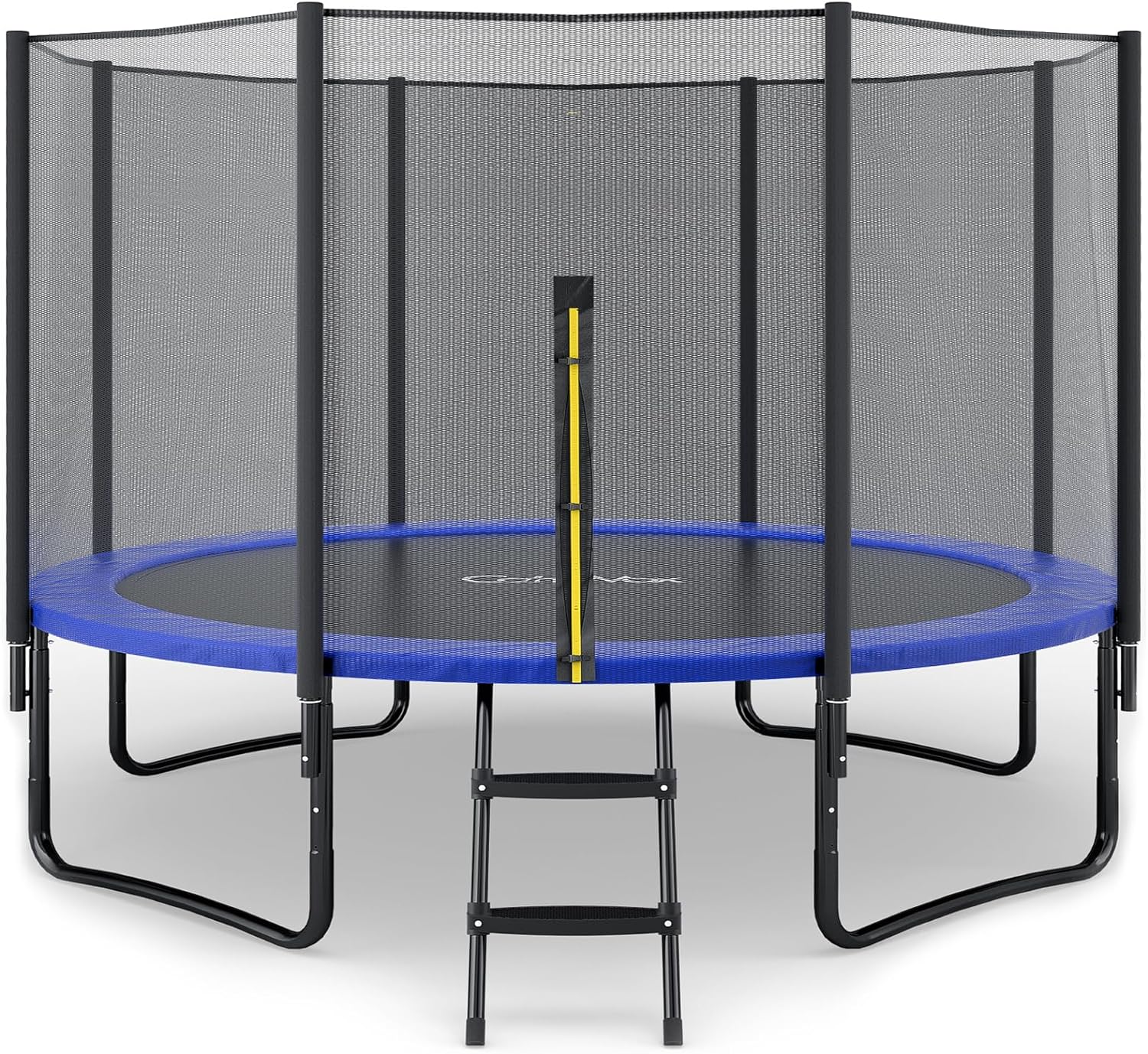 CalmMax Trampoline 12FT 14FT 15FT 16FT Jump Recreational Trampolines with Enclosure Net - ASTM Approved- Combo Bounce Outdoor Trampoline for Kids Family Happy Time