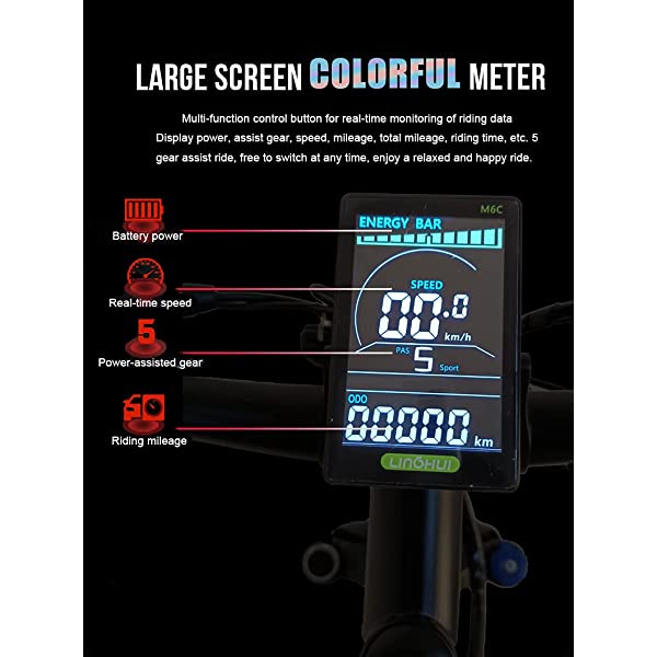 PASELEC Electric Mountain Bike for Adults Electric Bike 4.0 Fat Tire E-Bikes with 48V 14.5ah Hidden Removable Lithium Battery 48V 750W Motor, 9-Speed Gears Full-Suspension E-MTB Gray 14.5ah Battery