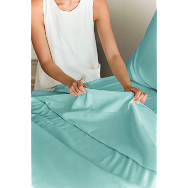 Queen Size Sheet Set - 4 Piece - Hotel Luxury Bed Sheets - Extra Soft - Deep Pockets - Easy Fit - Breathable & Cooling Sheets - Wrinkle Free - Comfy – Dark Grey Bed Sheets - Queens Sheets – 4 PC Queen Grey