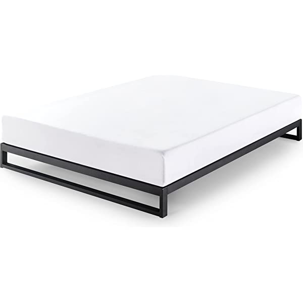 ZINUS Trisha Metal Platforma Bed Frame / Wood Slat Support / No Box Spring Needed / Easy Assembly, Full Full Standard Platform Bed Frame