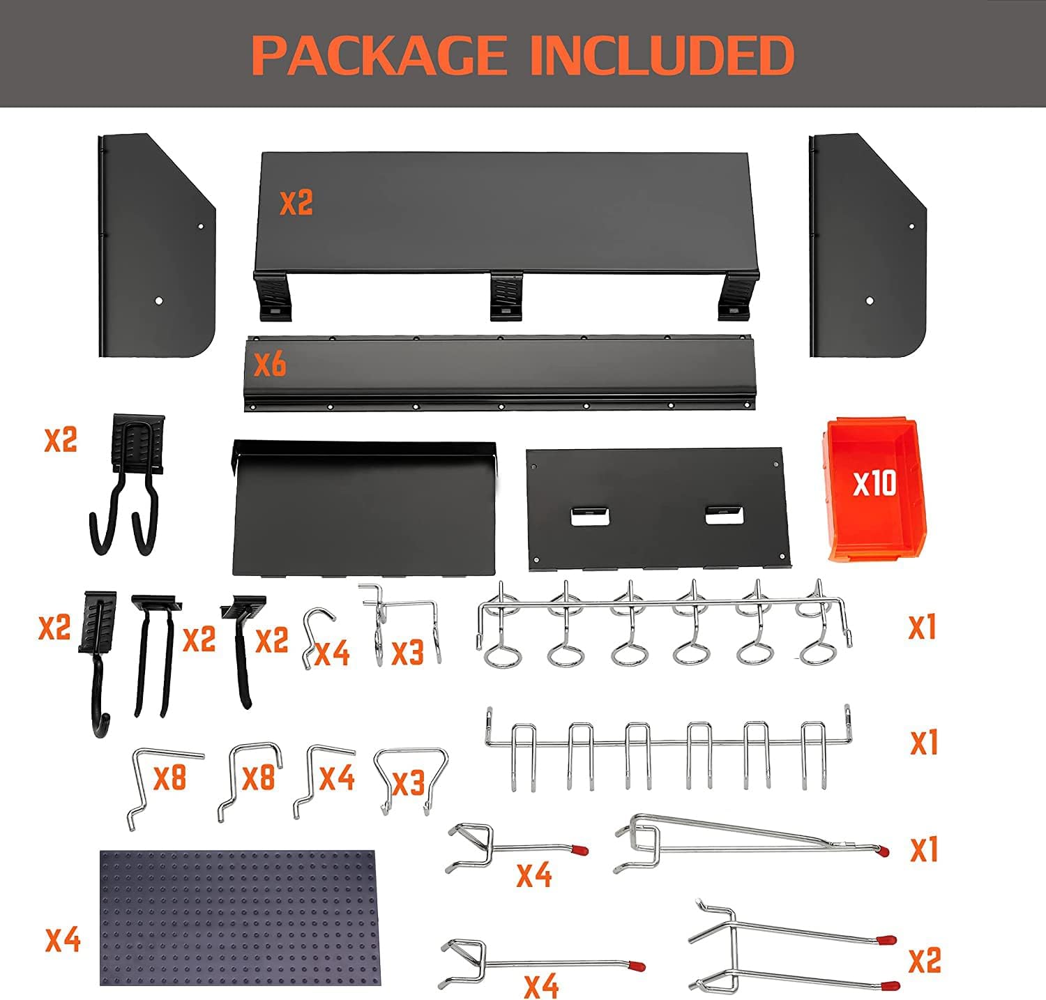 Wallmaster Pegboard Organizer