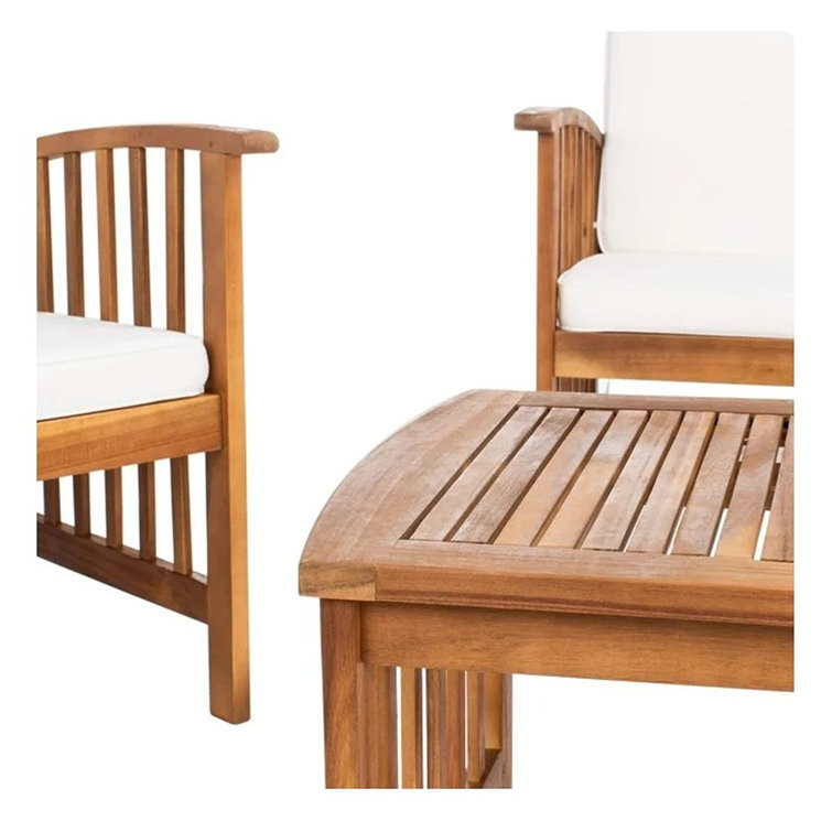 Delosreyes 4 - Person Outdoor Seating Group with Cushions