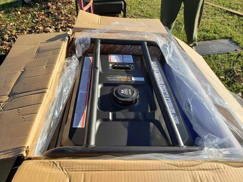 Westinghouse Outdoor Power Equipment WGen7500DF Dual Fuel Portable Generator.