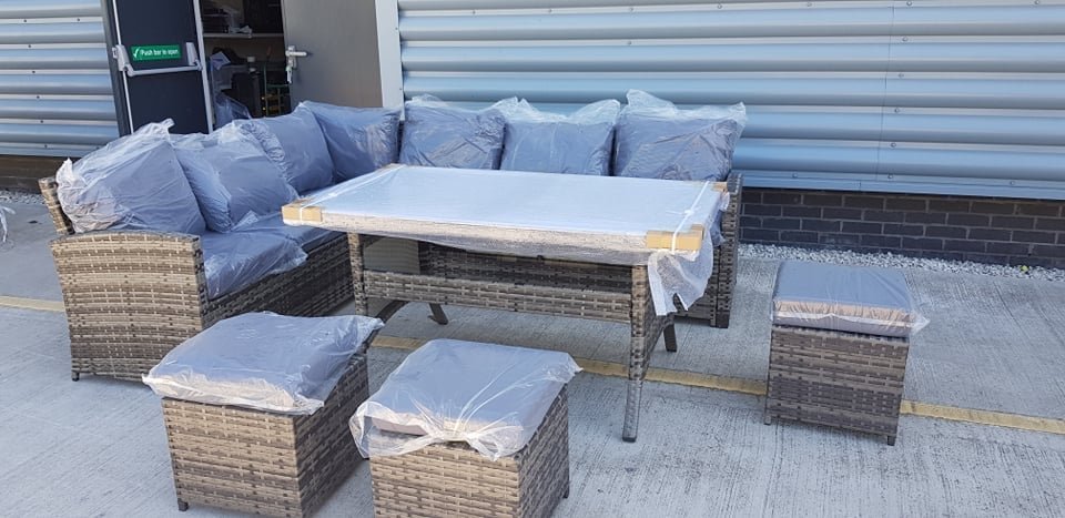 Rattan 8 Seater Set Brand New