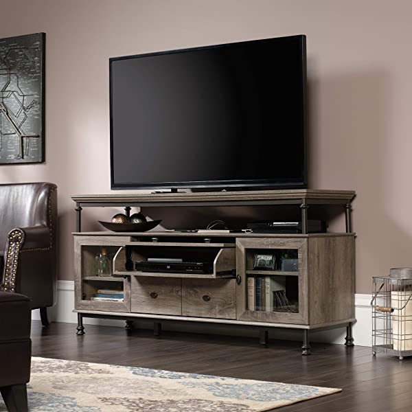 Sauder Canal Street Entertainment Credenza, For TV's up to 60