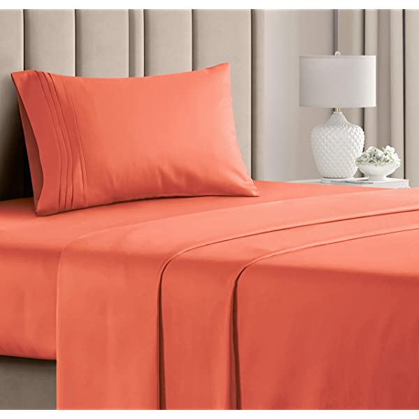 Queen Size Sheet Set - 4 Piece - Hotel Luxury Bed Sheets - Extra Soft - Deep Pockets - Easy Fit - Breathable & Cooling Sheets - Wrinkle Free - Comfy – Dark Grey Bed Sheets - Queens Sheets – 4 PC Queen Grey