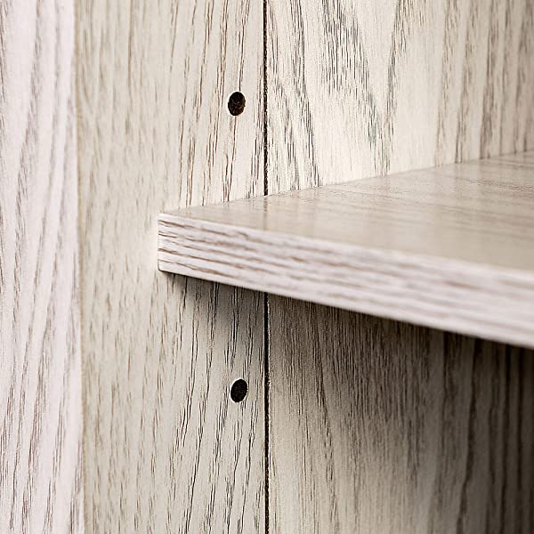 Walker Edison Wren Classic 4 Cubby TV Stand for TVs up to 65 Inches, 58 Inch, Black Black 58 InchTV Stand