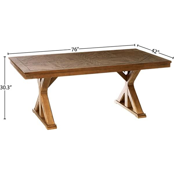 Signature Design by Ashley Dining Table, Sommerford, Summerford & Design - Sommerford Dining Side Chair - Set of 2 - Casual - Brown Upholstery - Black Wood Frame Sommerford Table + Dining Side Chair, Black Wood Frame