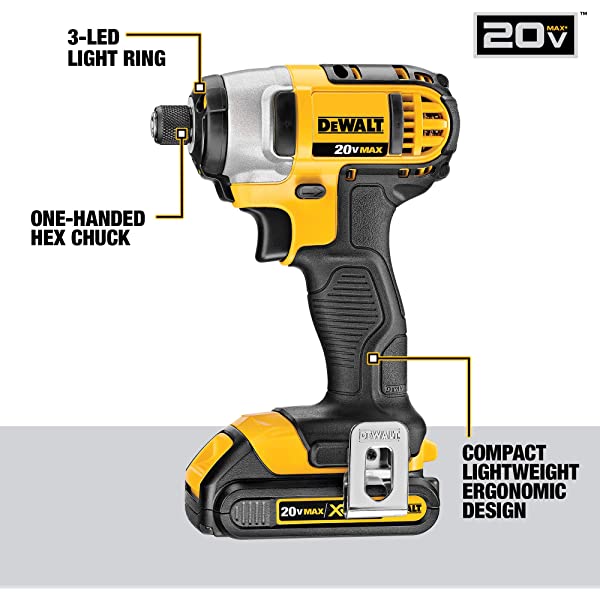 DEWALT 20V Max Cordless Drill Combo Kit, 10-Tool (DCK1020D2) 20V 10-Tool Combo Kit Kit
