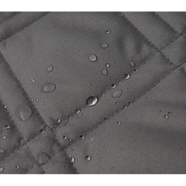 Ameritex Loveseat Cover Water-Resistant Quilted Furniture Protector with Back Nonslip Paws Slipcover for Dogs, Kids, Pets Loveseat Slipcover Stay in Place for Leather (46