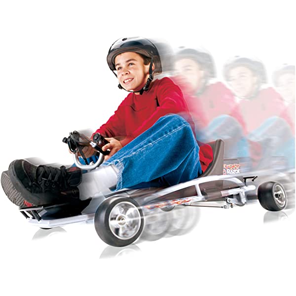 Razor Ground Force Drifter Kart White Standard Packaging