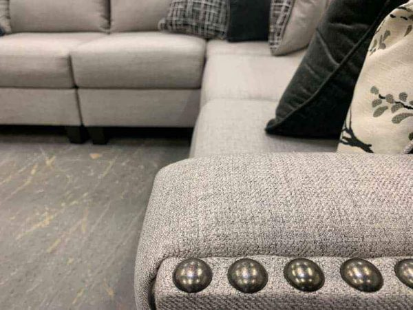 Sectional Sofa Couch with Ottoman Living Room Corner Couch 6 Seat Modular L Shaped Couch for Home Office