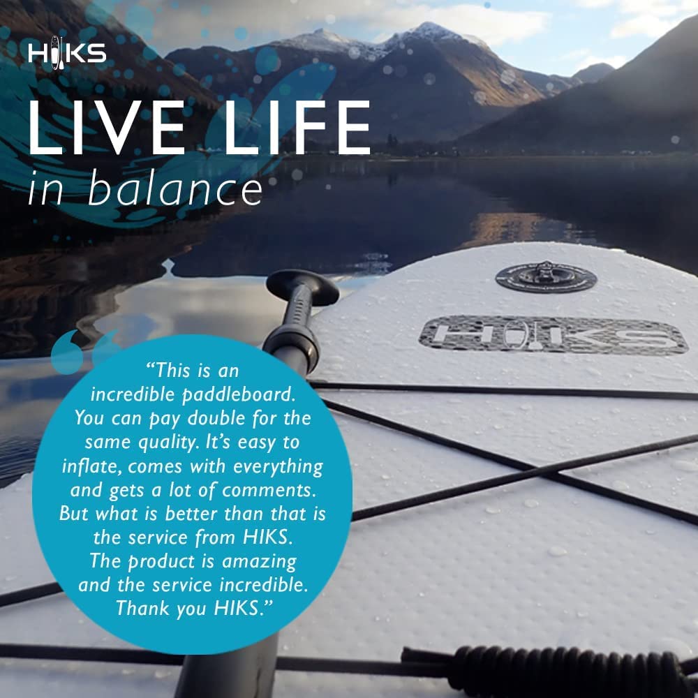 【Sports&Outdoors】【BS】SUP Inflatable Stand Up Paddle Board Set Inc Paddle, Pump, Backpack & Leash