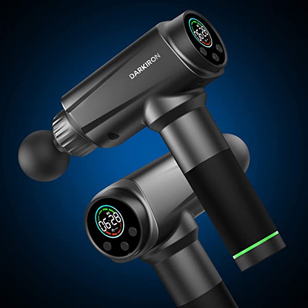 Muscle Massage Gun, Percussion Massage Gun Deep Tissue Massager for Athletes with 10 Massage Heads (EM31)