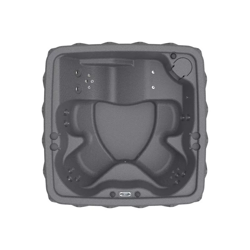 AquaRest Spas Premium 500 5-Person Lounger Plug And Play With 29 Stainless Jets, Ozone, And LED Waterfall