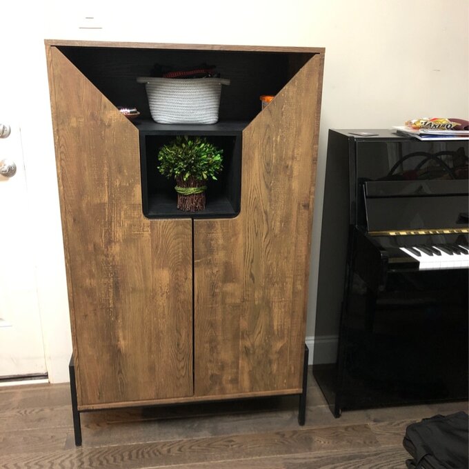 【Furniture】18 Pair Shoe Storage Cabinet