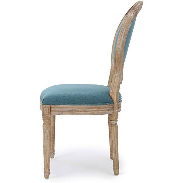 Christopher Knight Home Phinnaeus Beige Fabric Dining Chair (Set of 2), 2-Pcs Set Beige 2-Pcs Set