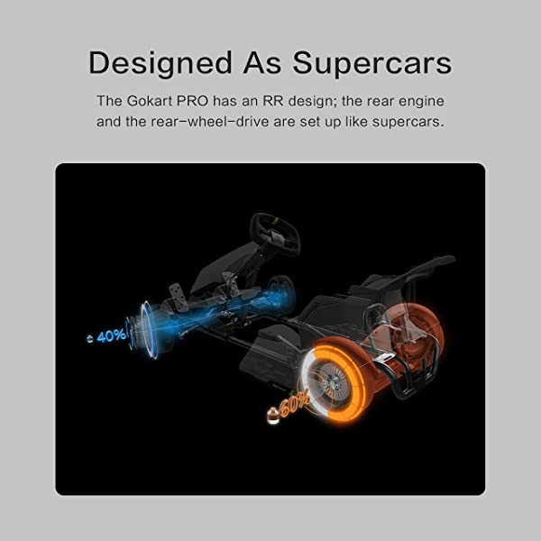 Segway Ninebot Electric GoKart Pro and Gokart Bundle, Outdoor Race Pedal Go Karting Car for Kids and Adults, Adjustable Length and Height, Ride On Toys Gokart Pro (with Ninebot S MAX)