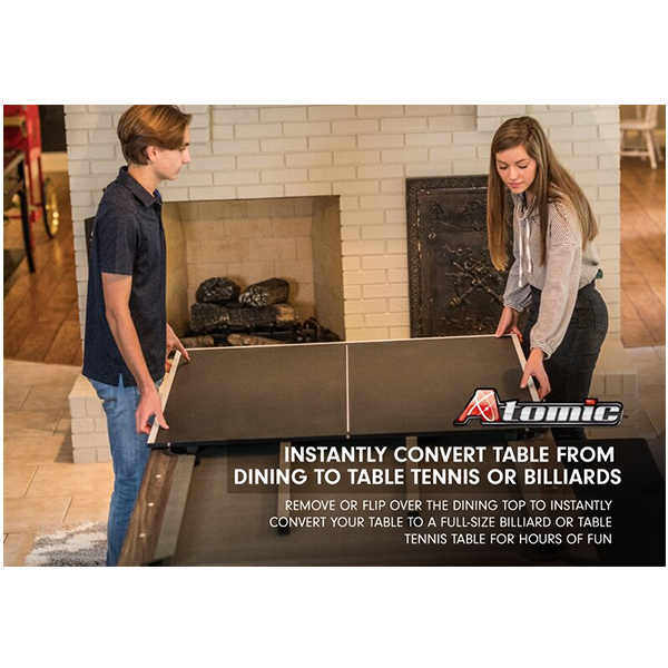 7' pool table dining table ping pong tabl