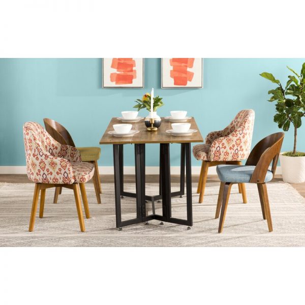 Adams Drop Leaf Trestle Dining Table