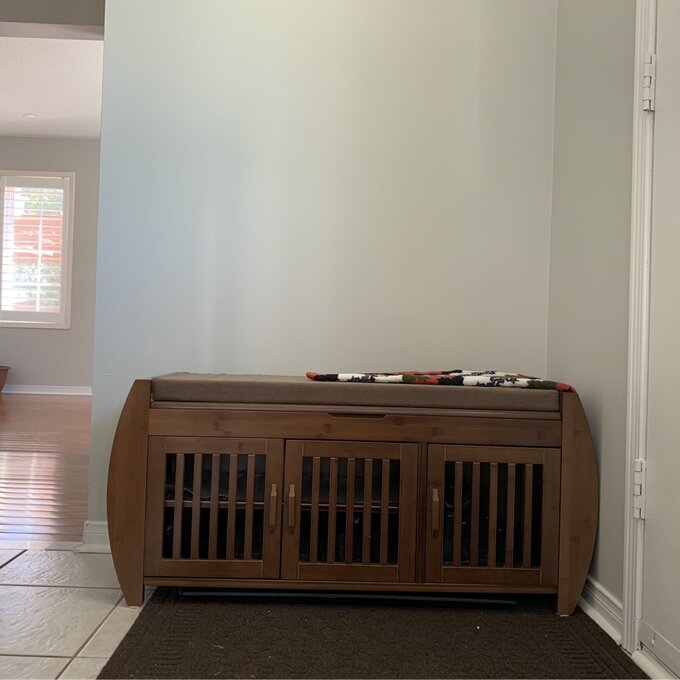 【Furniture】10 Pair Shoe Storage Bench