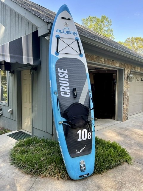 Bluefin SUP Inflatable Stand Up Paddle Board 6” Thick Kayak Conversion Kit All Accessories