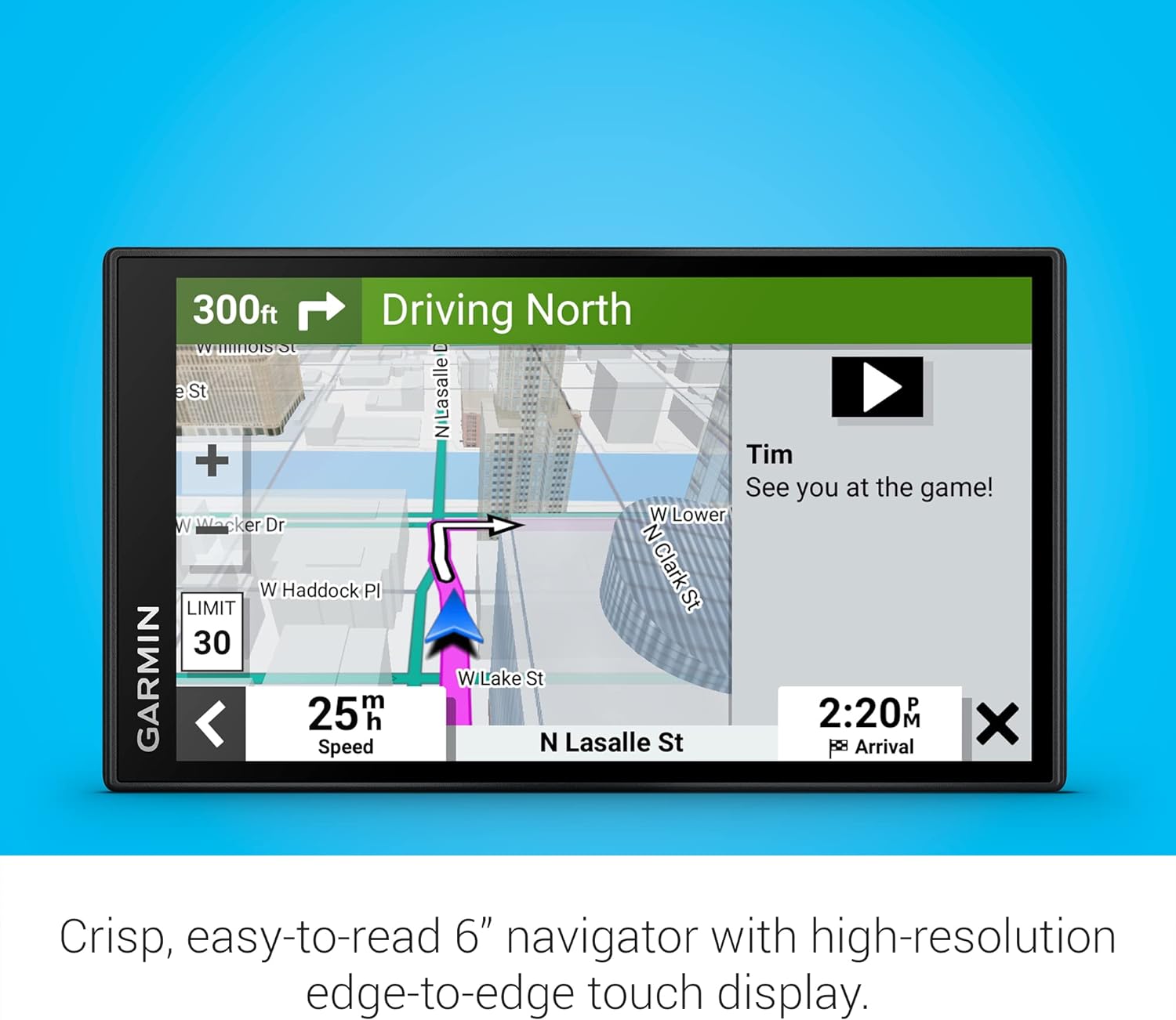 Garmin DriveSmart 86, 8-inch Car GPS Navigator with Bright, Crisp High-resolution Maps and Garmin Voice Assist