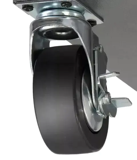 Heavy duty 61 wide 10 drawer, 1 deep 1 door toolbox mobile workbench